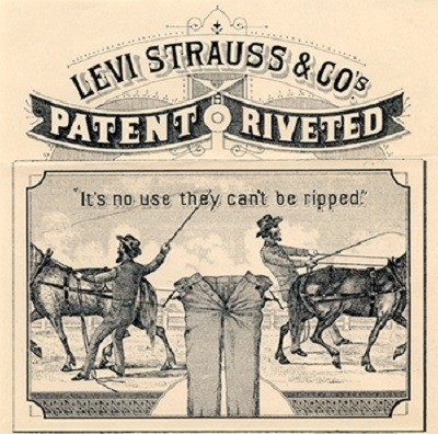 Levis history 1884