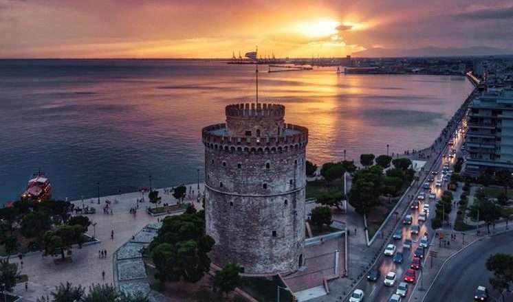 Θεσσαλονίκη Καλοκαίρι βράδυ (βίντεο)