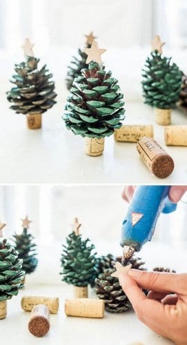 10 Χριστουγεννιάτικες κατασκευές με κουκουνάρια που θα λατρέψουν μικροί & μεγάλοι!