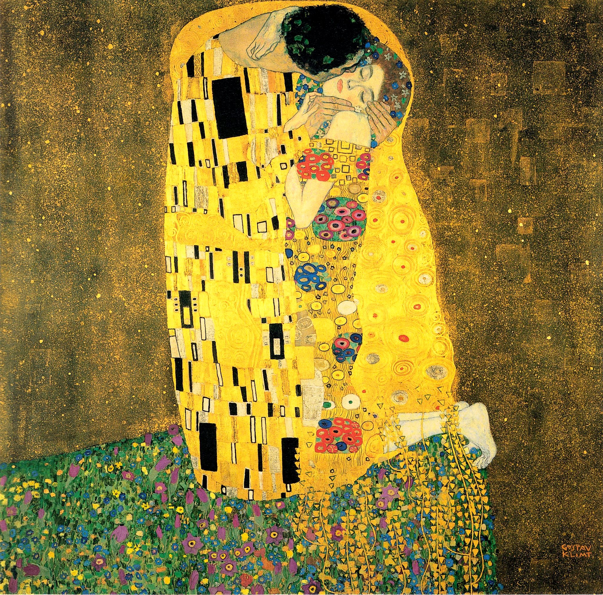 Η λάμψη ενός φιλιού: αναλύοντας το "φιλί του Klimt"