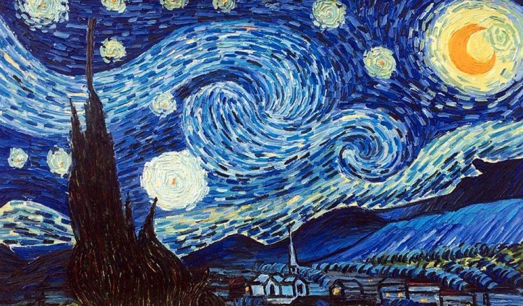Van Gogh’s "Starry Night" σε μια εκπληκτική παρουσίαση στο Amsterdam light festival
