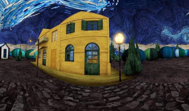 Van Gogh's "Starry night" και "Arles room": η τρισδιάστατη εμπειρία