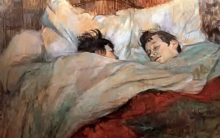 "Ζεύγος στο κρεβάτι", το μυστηριώδες αριστούργημα του Τουλούζ Λωτρέκ
