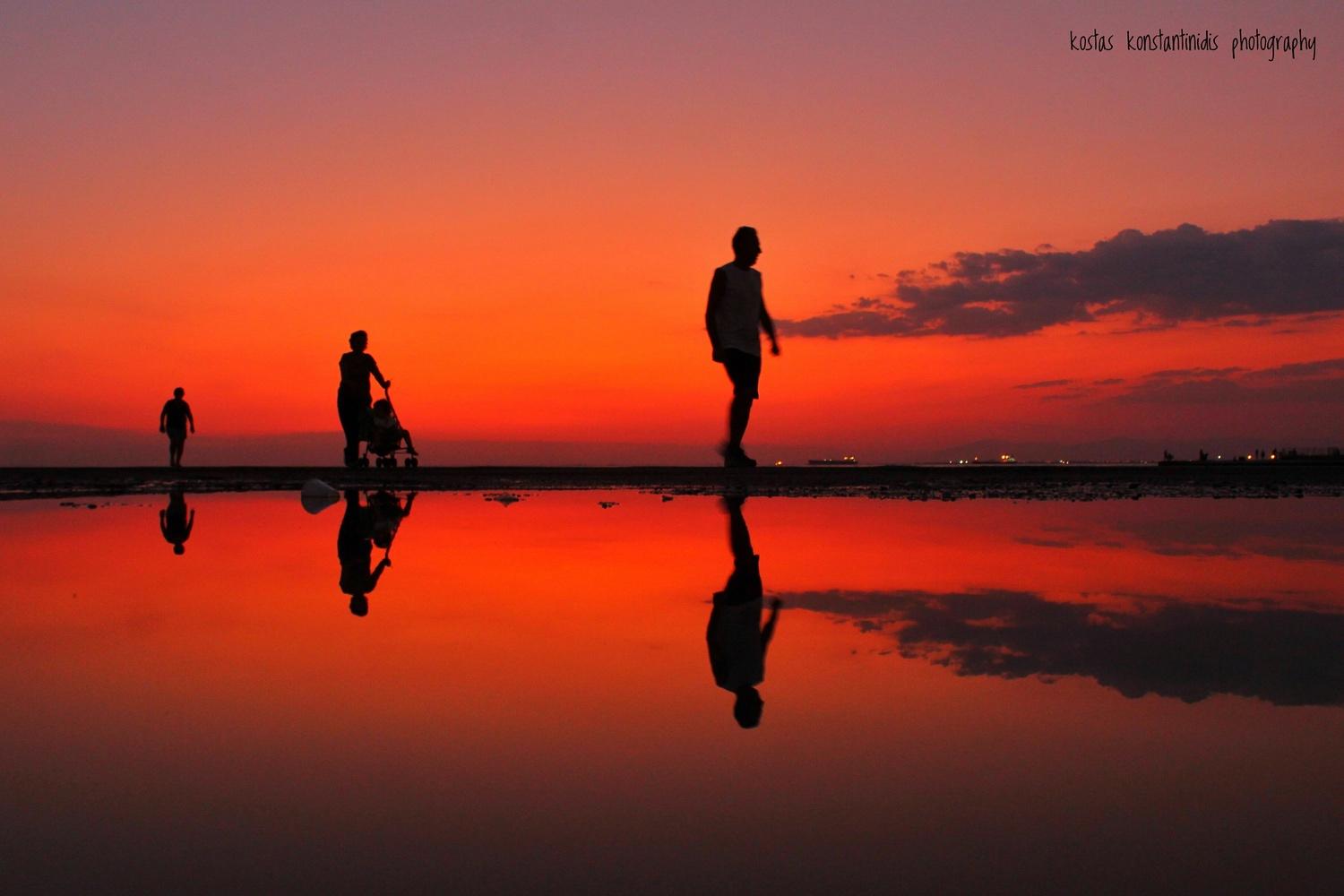 Θεσσαλονίκη, μαγικά ηλιοβασιλέματα! Από τον Κώστα Κωνσταντινίδη