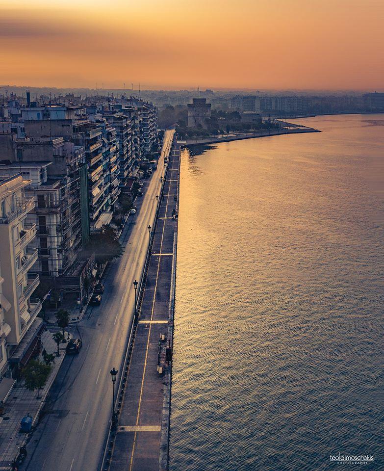 Θεσσαλονίκη, άδεια πόλη