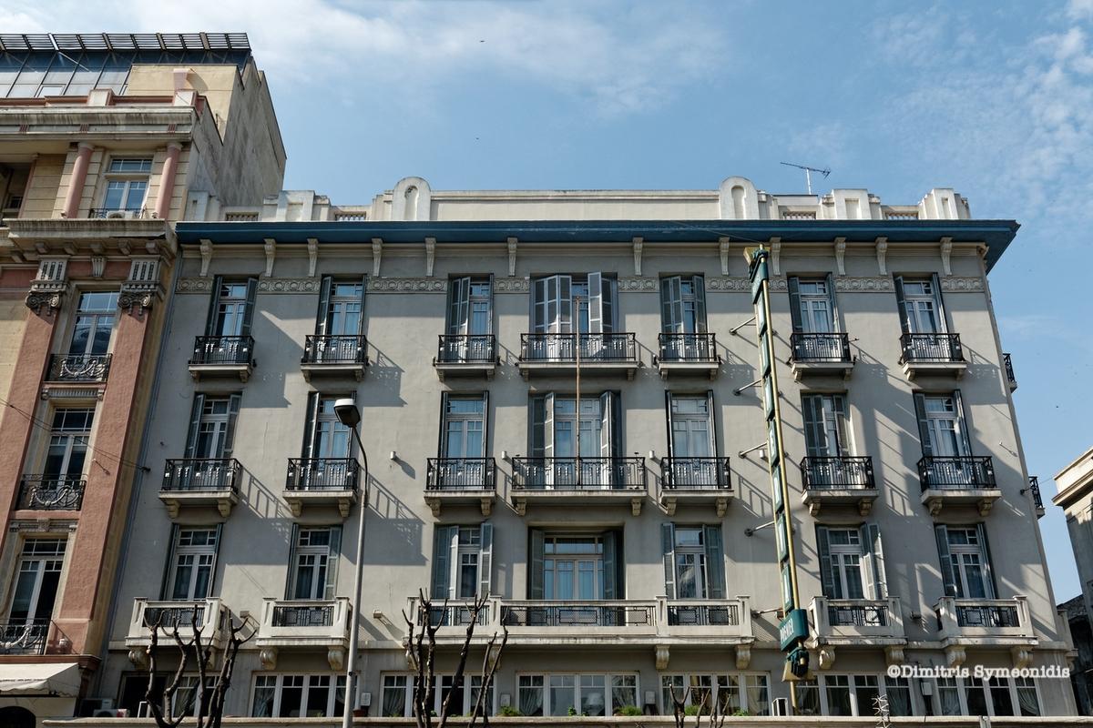Ξενοδοχείο Μινέρβα (Hotel Minerva), διατηρητέο, σχεδιασμένο από τον Γ. Καμπανέλλο
