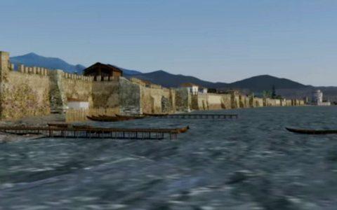 Το Παραθαλάσιο Τείχος της Θεσσαλονίκης, μια τρισδιάστατη αναπαράσταση