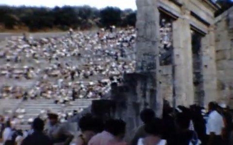 Το αρχαίο θέατρο της Επιδαύρου, το 1966