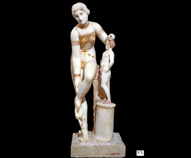 «Η Αφροδίτη με το χρυσό μπικίνι» στο Μουσείο Ακρόπολης